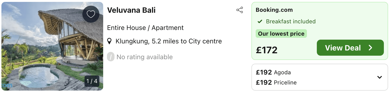 Hotel pris-screenshot
